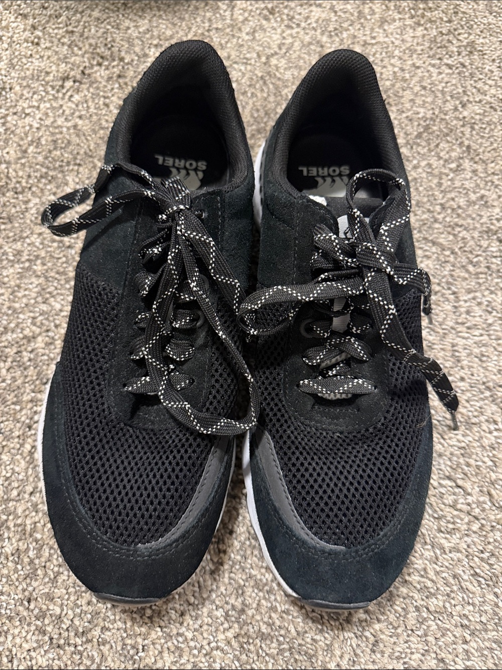 Sorel Women’s Black Kinetic Lite Lace Sneakers